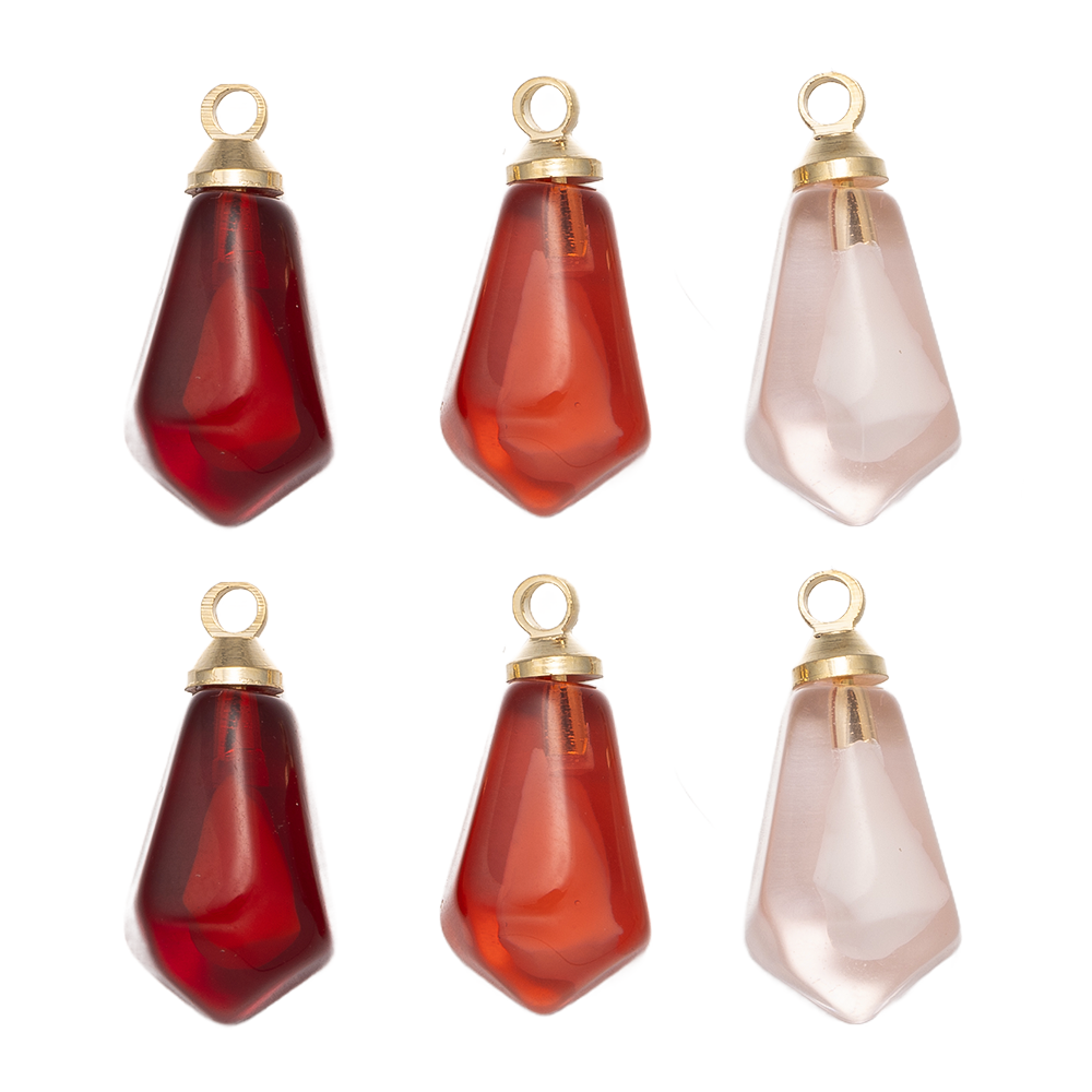Crafting Resin - 10pcs/Lot Fruit Pomegranate Seed Pendant For