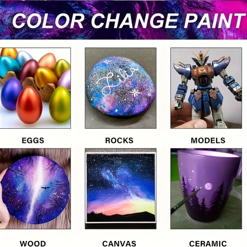 Acrylic Paint Set 6 Colors 50m - Resin Pigment Set review and price