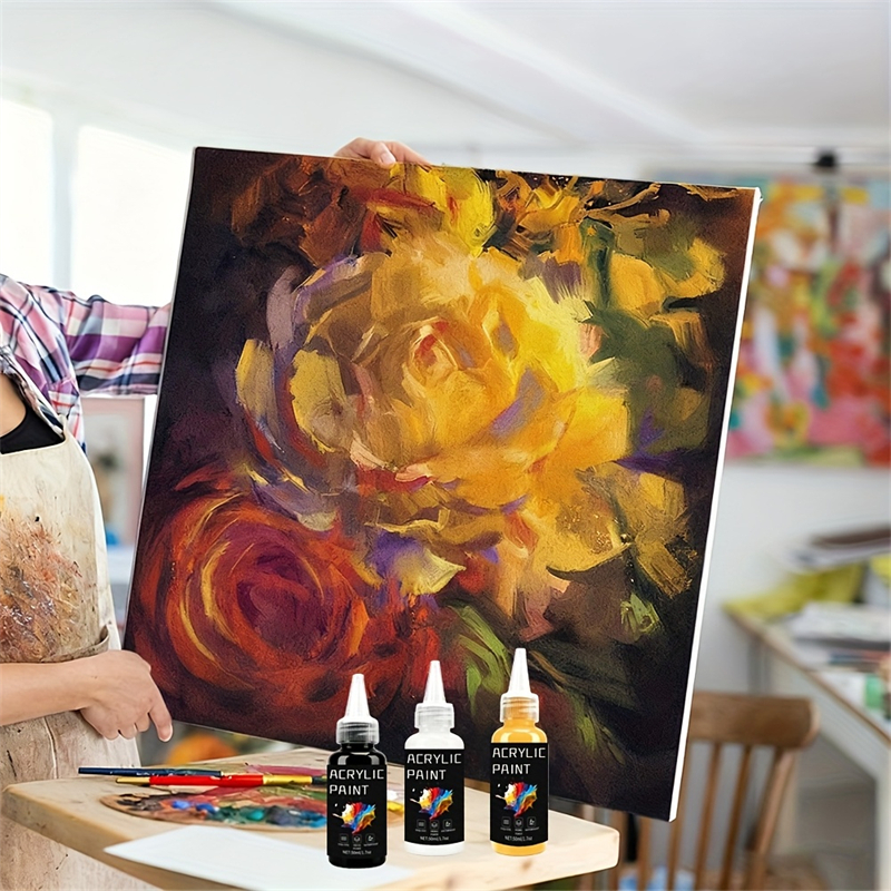 Acrylic Paint Set 6 Colors 50m - Resin Pigment Set review and price