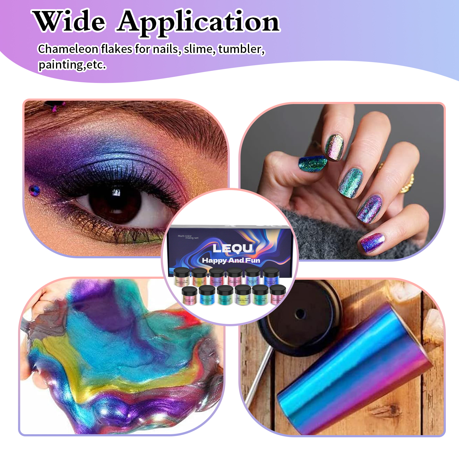 1 Set Chameleon Powder Nail Ch - Resin Glitter Pack review and price