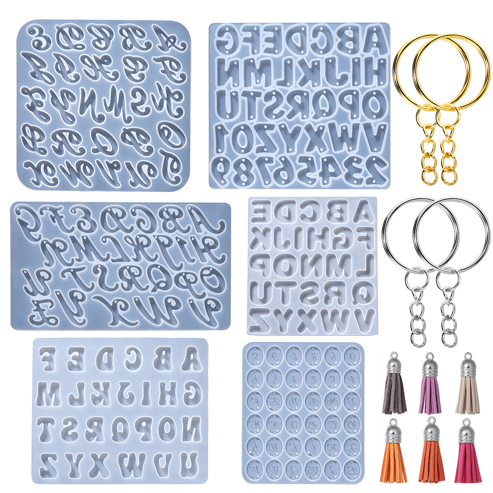 Alphabet Epoxy Resin Silicone  - Epoxy Uv Resin Kit review and price
