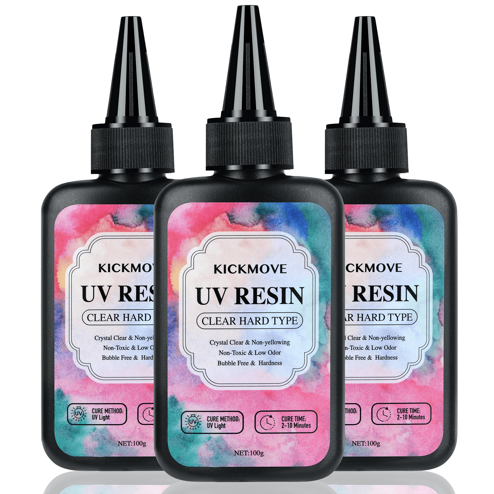 300g UV Resin Clear,Hard,Upgra - Epoxy Uv Resin Kit review and price