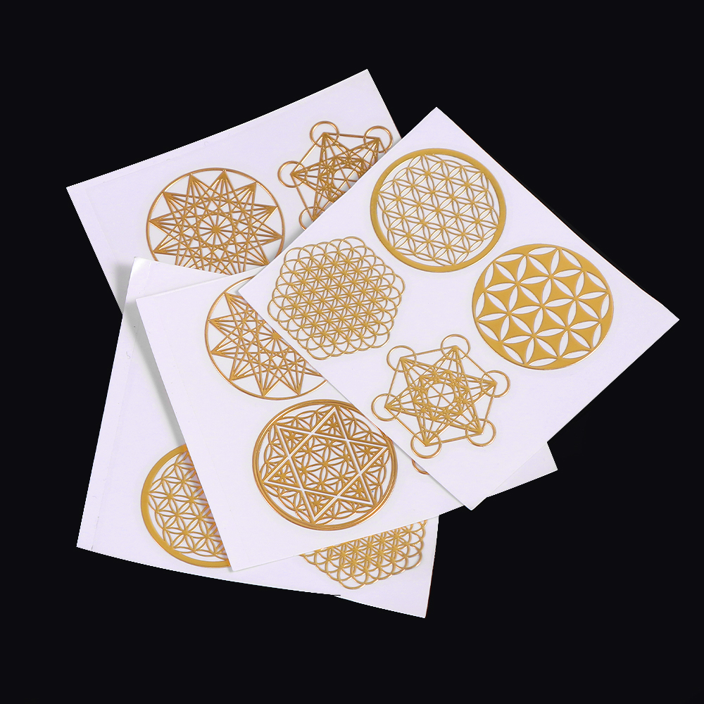 New Geometric Pattern Metal En - Flower Preservation Resin review and price