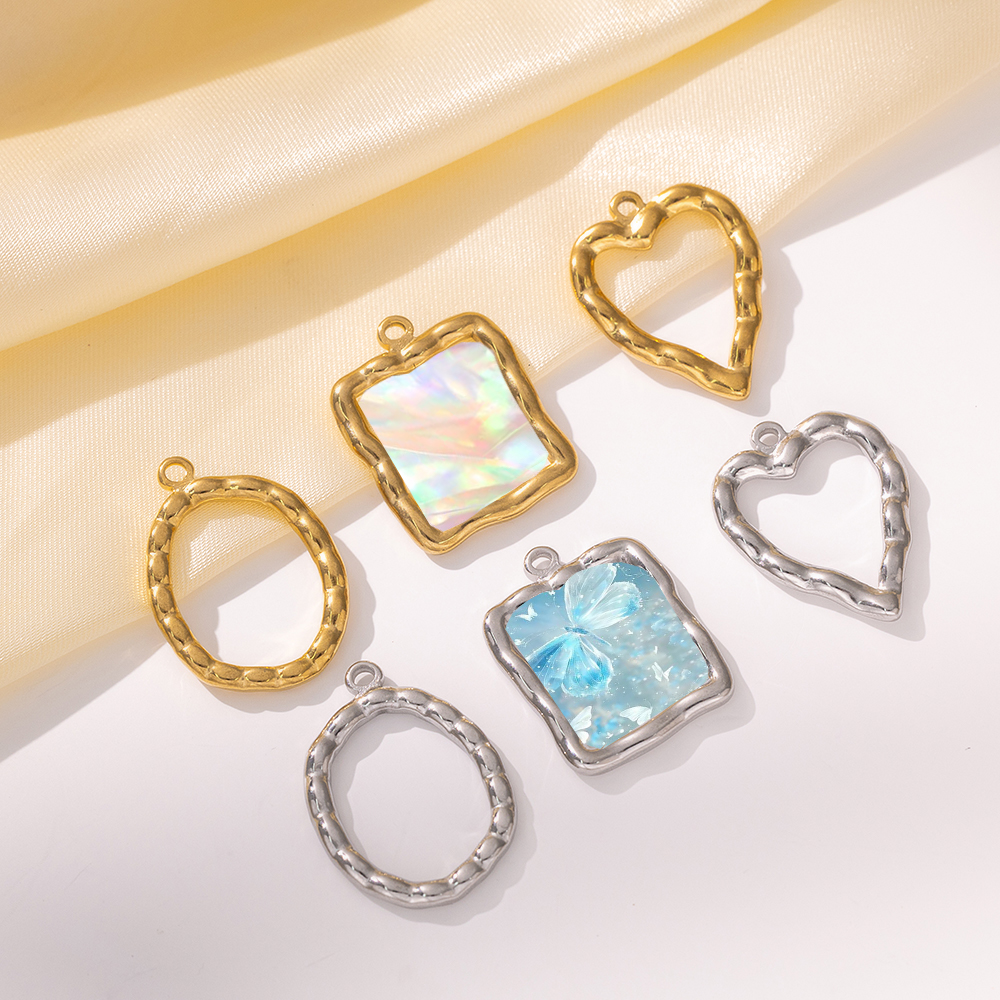 5pcs Stainless Steel Heart Rou - Resin Crafts Diy review and price