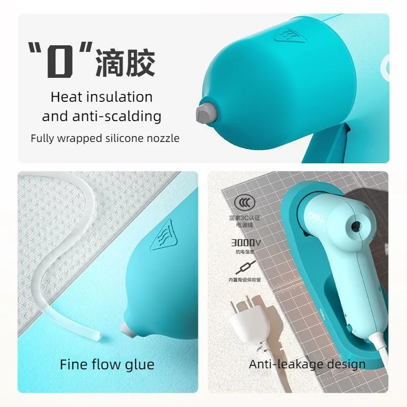 Deli Hot Melt Glue Gun With 7M - Heat Gun Small review and price