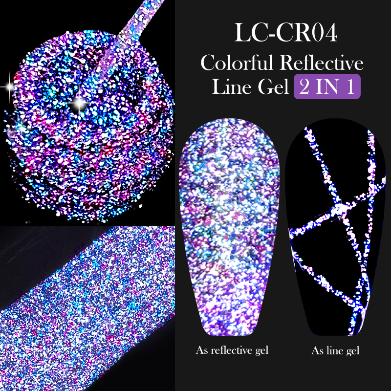 LILYCUTE 6Pcs/Set 5ml Reflecti - Resin Glitter Pack review and price