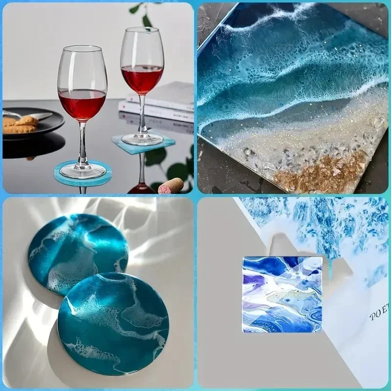 5Pcs/Set DlY Epoxy Resin Cup C - Silicone Mold Tray review and price