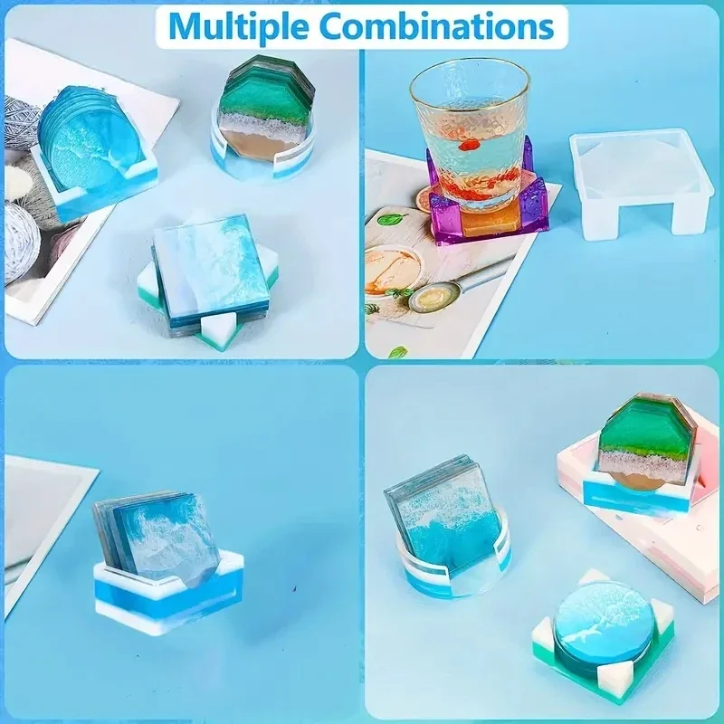 5Pcs/Set DlY Epoxy Resin Cup C - Silicone Mold Tray review and price