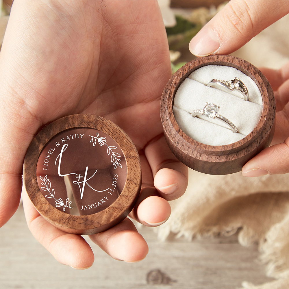 Personalized Wooden Wedding Ri - Wood Ring Blank review and price