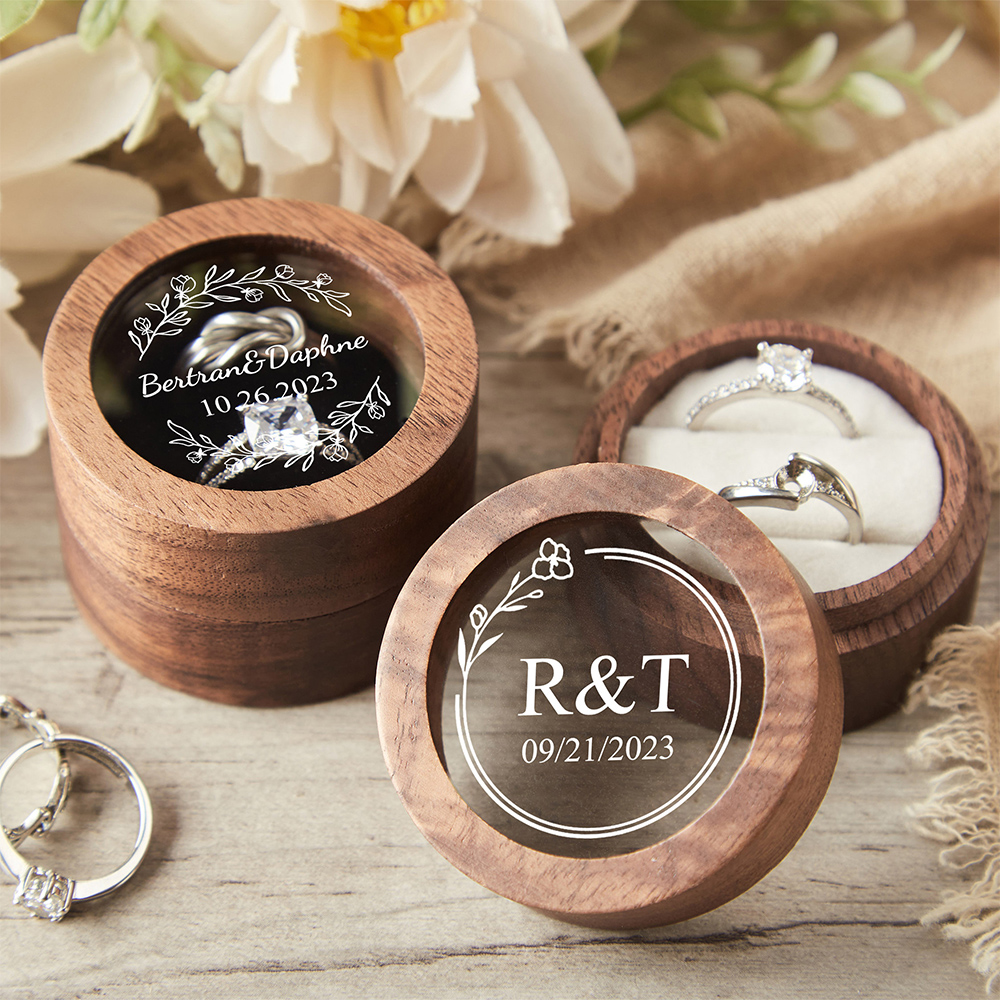 Personalized Wooden Wedding Ri - Wood Ring Blank review and price