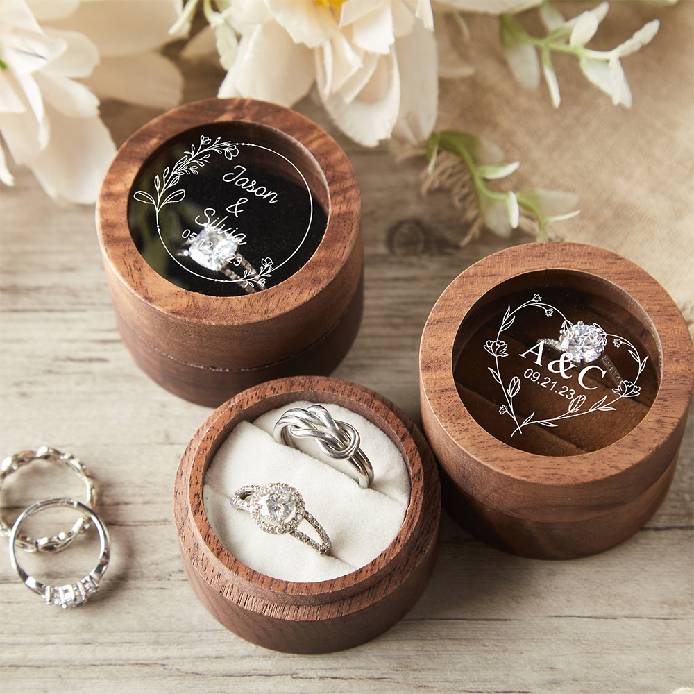 Personalized Wooden Wedding Ri - Wood Ring Blank review and price