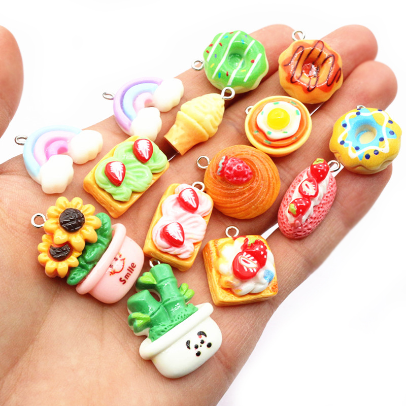 10pcs Mixed Colors Resin Cute  - Flower Preservation Resin review and price