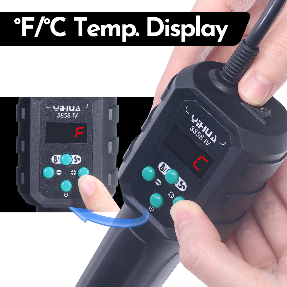 YIHUA Hot Air Gun Temperature  - Heat Gun Small review and price