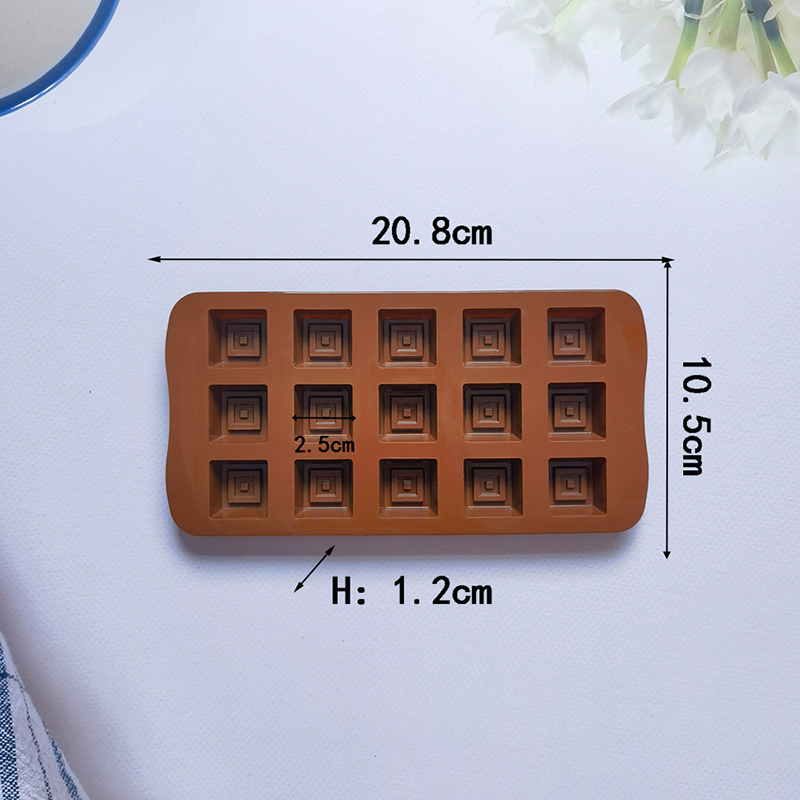 Classical Chocolate Mold Squar - Silicone Mold Tray review and price