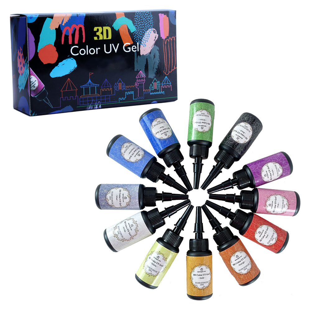 12 Colors UV Epoxy Resin, 3D C - Epoxy Uv Resin Kit review and price