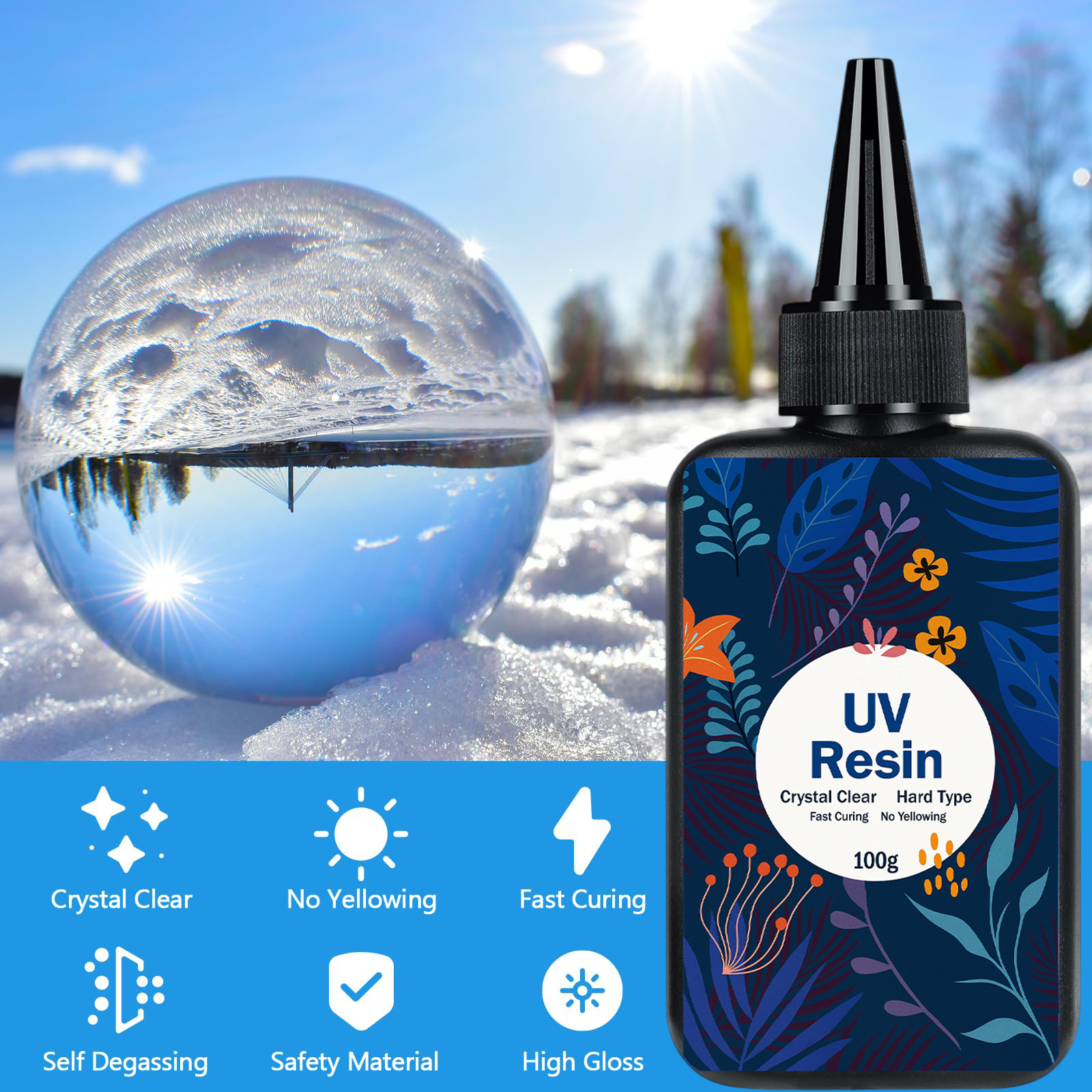 UV resin transparent cured epo - Epoxy Uv Resin Kit review and price