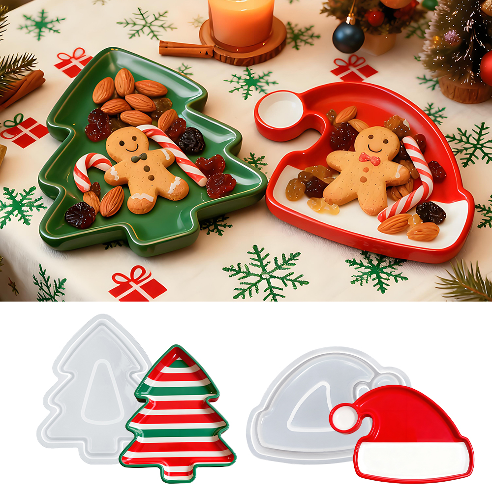 S0246 Christmas Tree Santa Hat - Silicone Mold Tray review and price