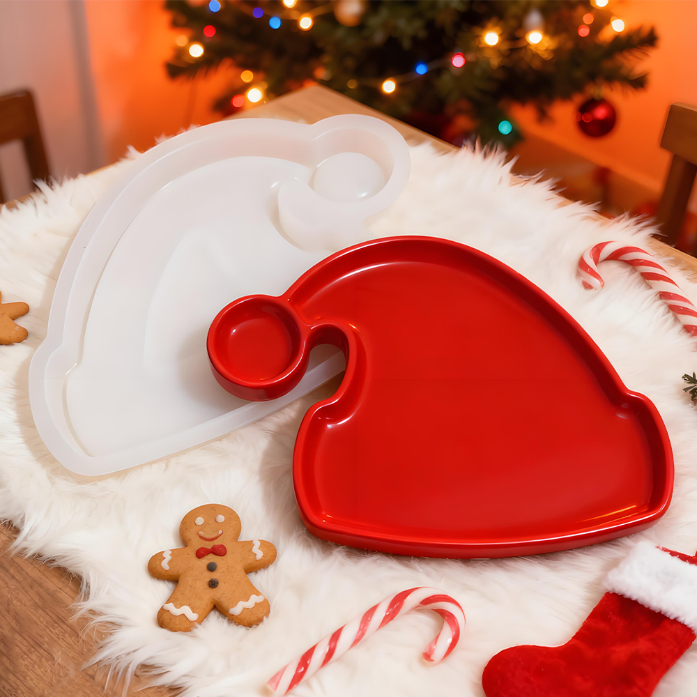 S0246 Christmas Tree Santa Hat - Silicone Mold Tray review and price
