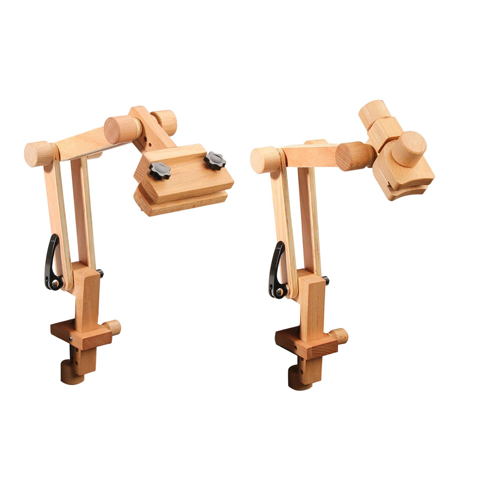 Rotatable Embroidery Hoop Hold - Wood Ring Blank review and price