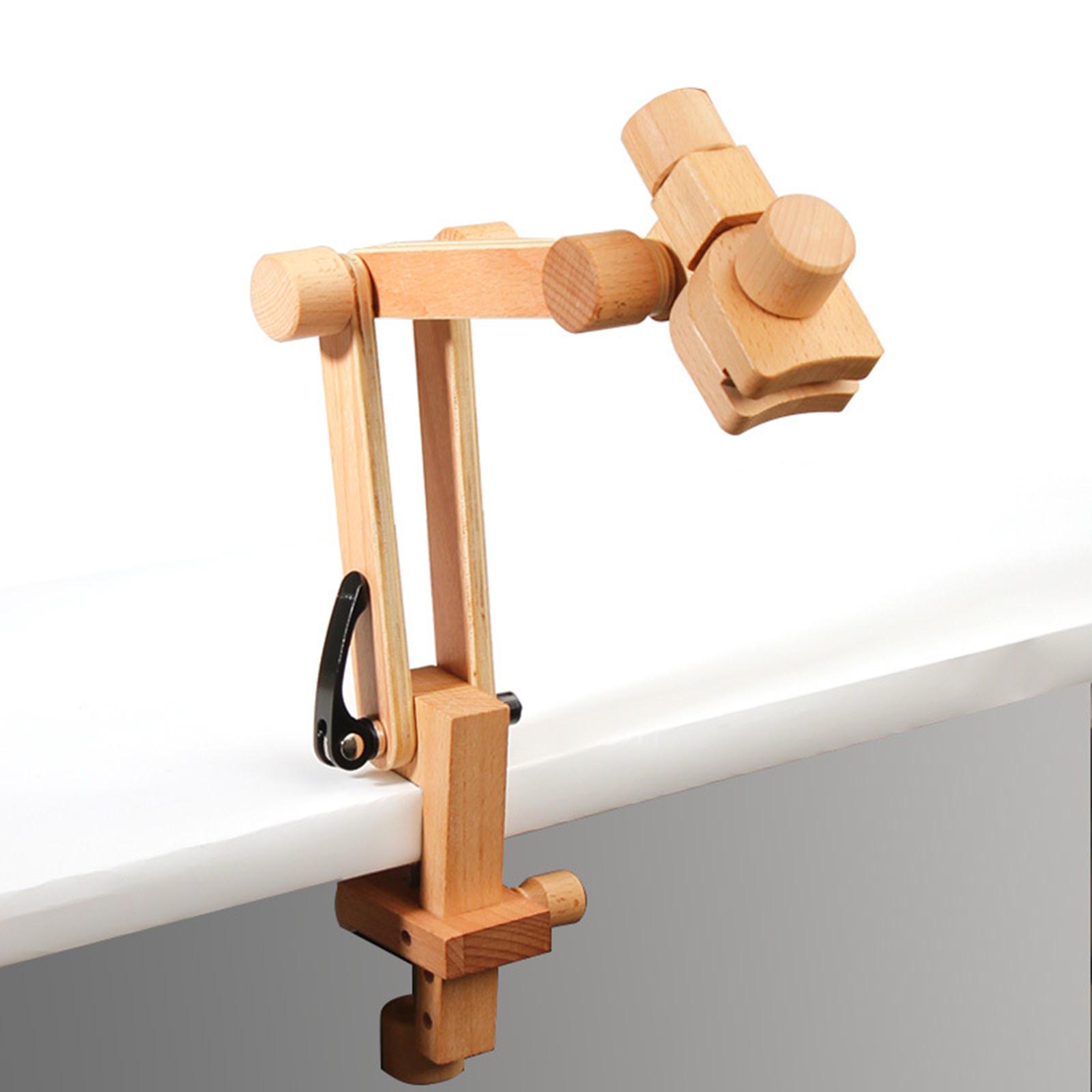 Rotatable Embroidery Hoop Hold - Wood Ring Blank review and price