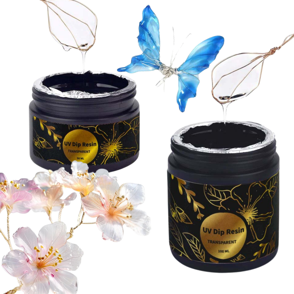 UV DIP Resin Glue Set 50/100ml - Flower Preservation Resin review and price