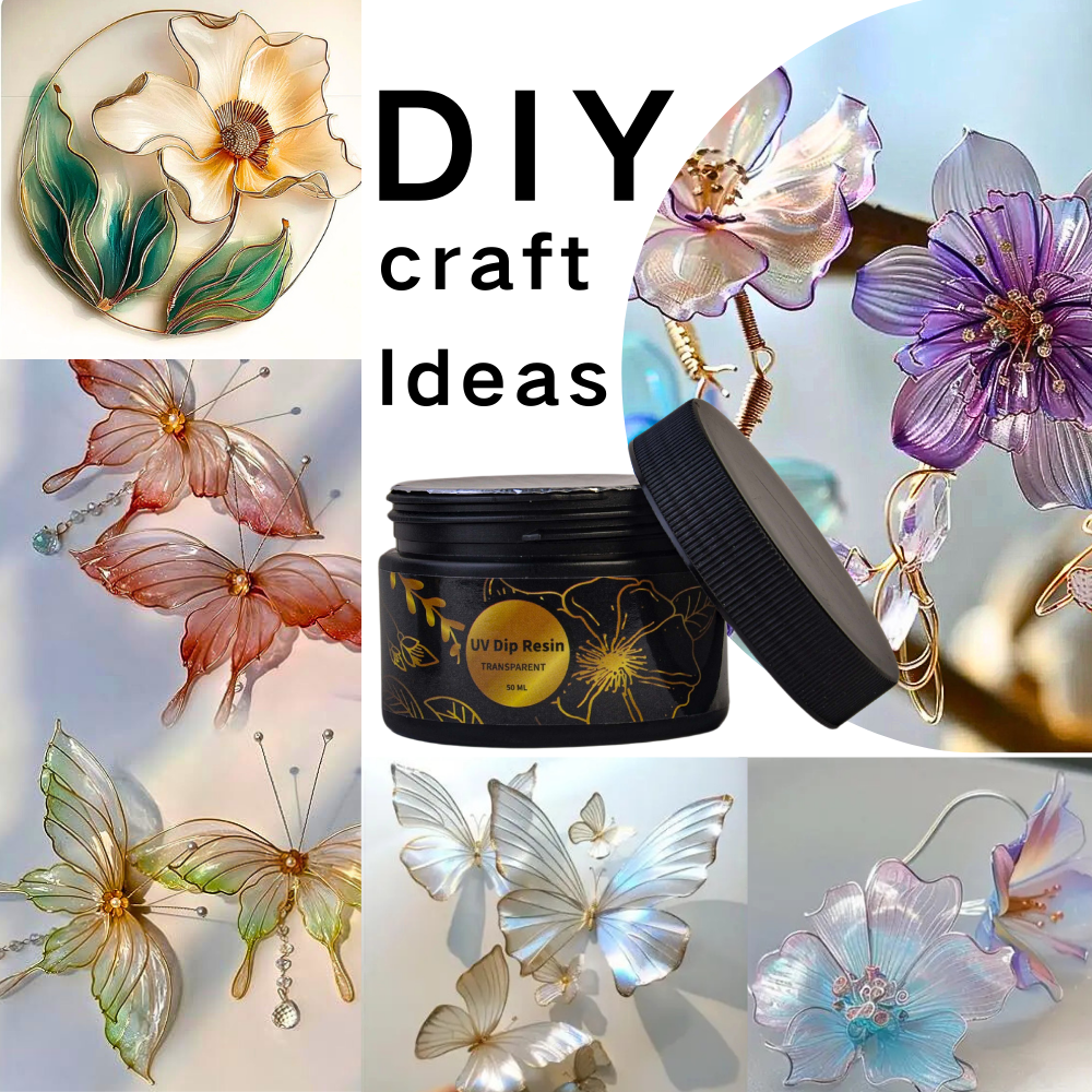 UV DIP Resin Glue Set 50/100ml - Flower Preservation Resin review and price