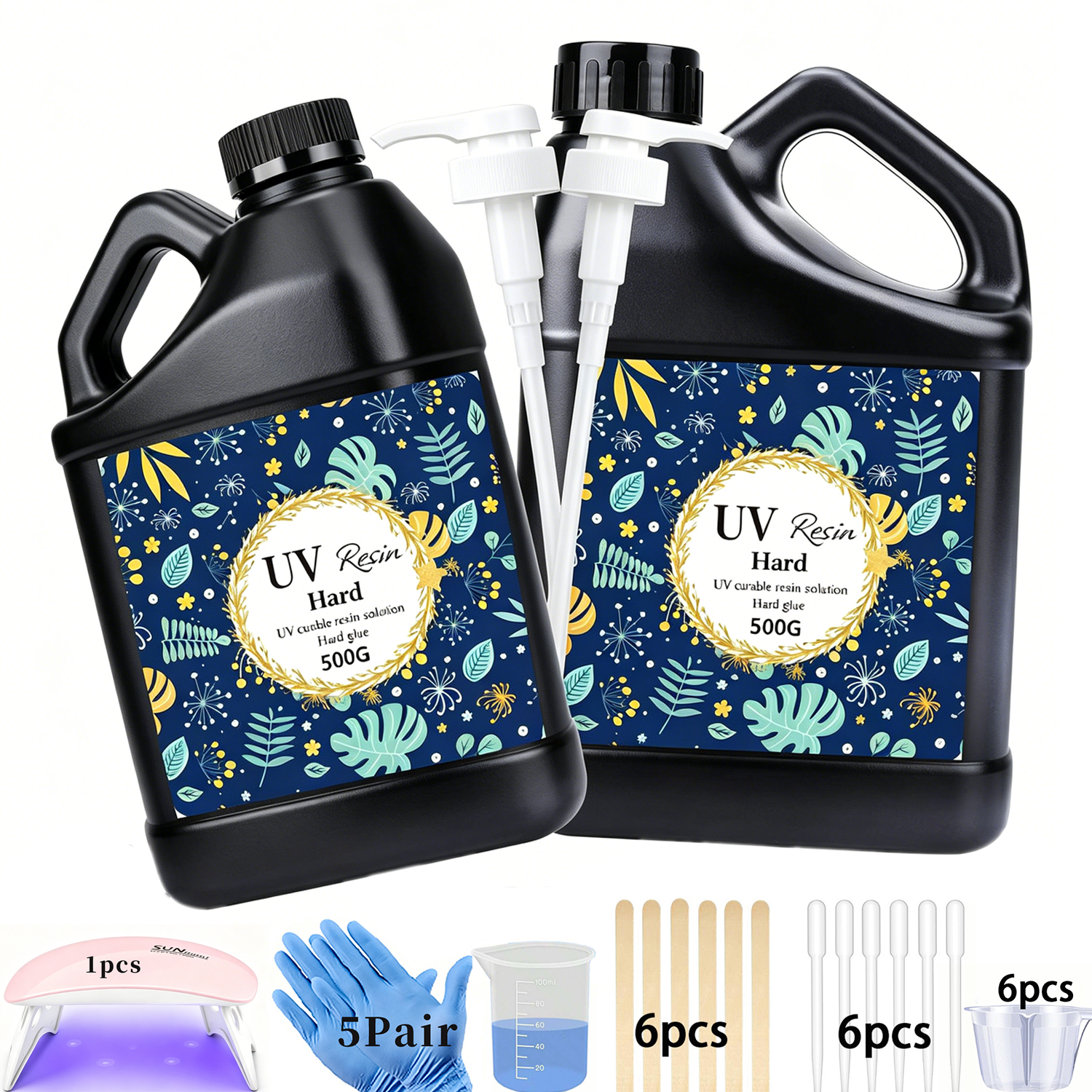 Crystal Clear&Low Odor,UV Ligh - Epoxy Uv Resin Kit review and price
