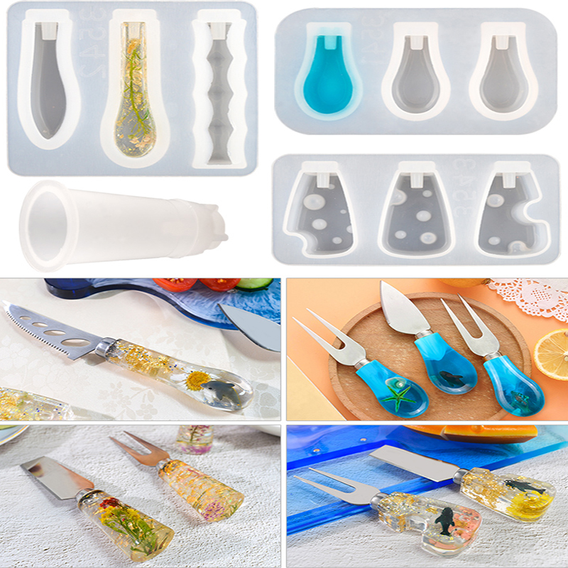 DM379 Knife And Fork Handle Re - Flower Preservation Resin review and price