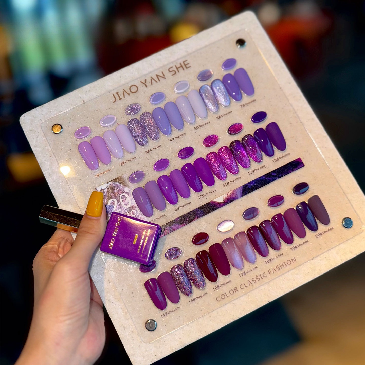 20Pcs/Set Purple Green Blue Co - Resin Glitter Pack review and price