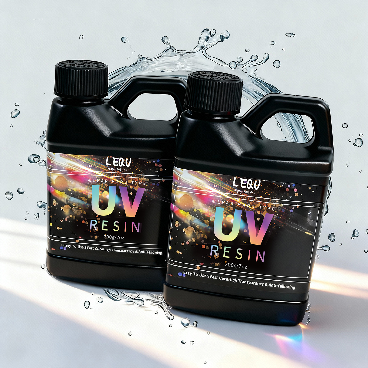 200g UV Resin Crystal Clear Ha - Epoxy Uv Resin Kit review and price