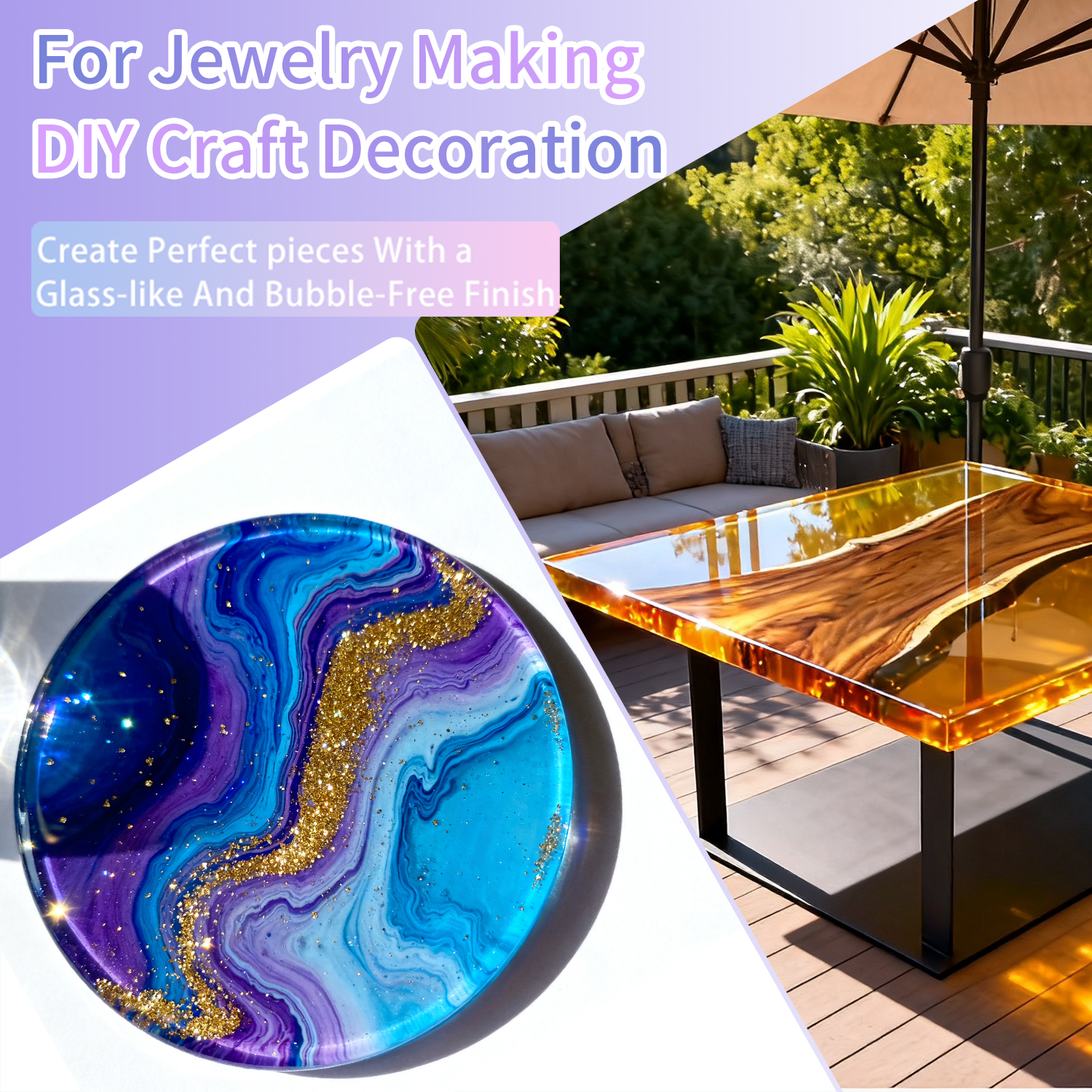 200g UV Resin Crystal Clear Ha - Epoxy Uv Resin Kit review and price