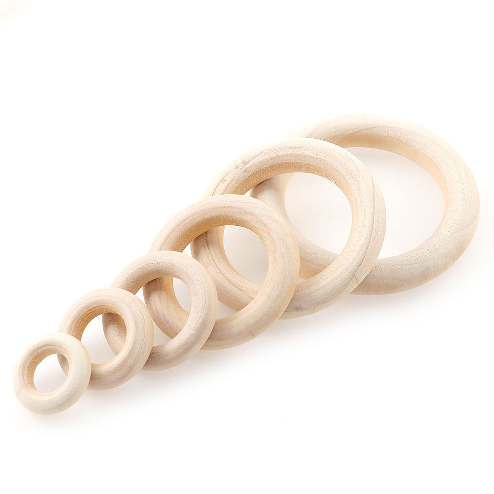 Unfinished Wooden Rings 20-60m - Wood Ring Blank review and price