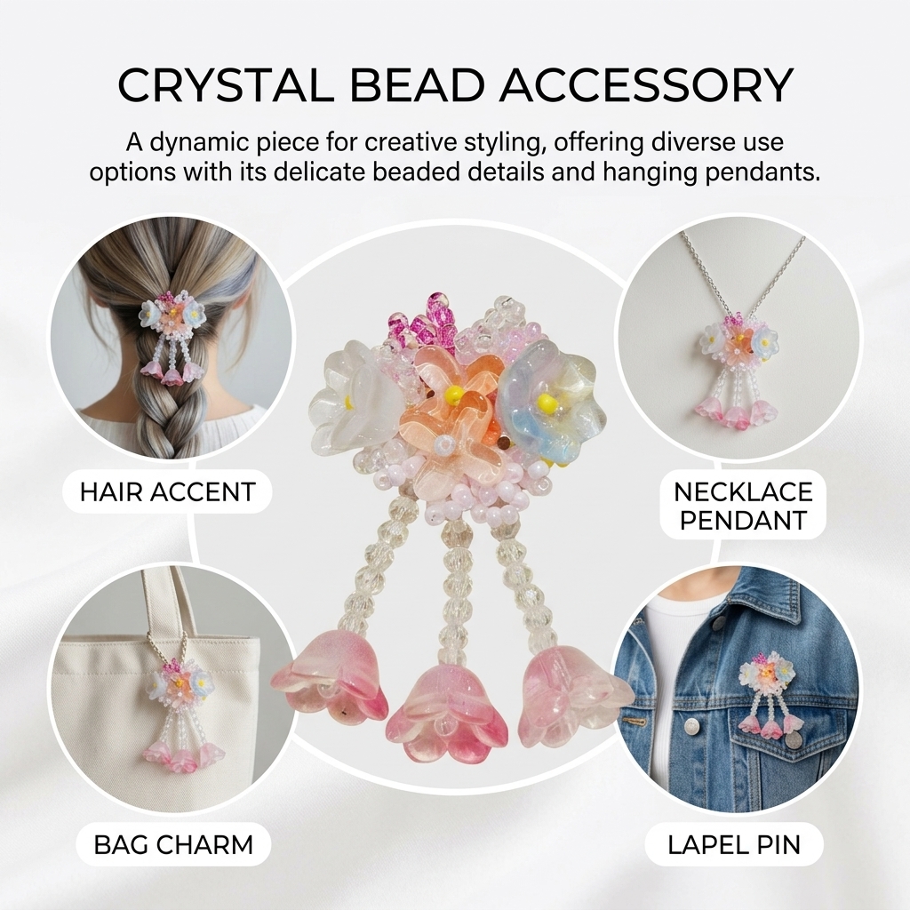 Resin Crystal Flower Tassel Pe - Flower Preservation Resin review and price