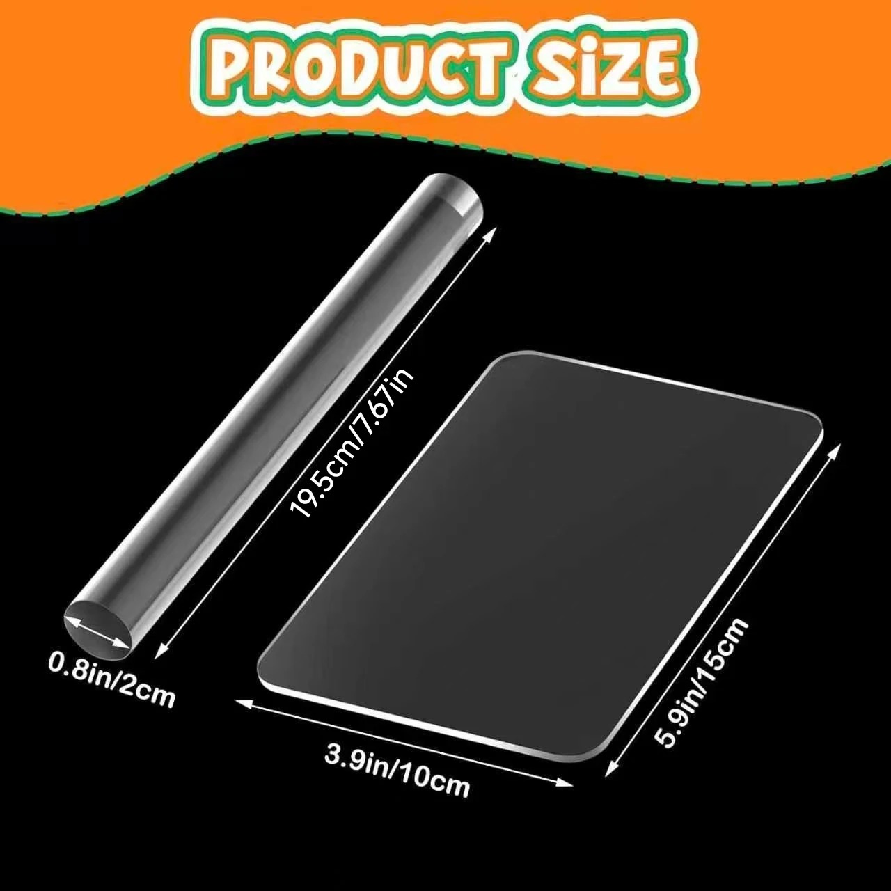 Clear Acrylic Round Rod Stick  - Resin Crafts Diy review and price