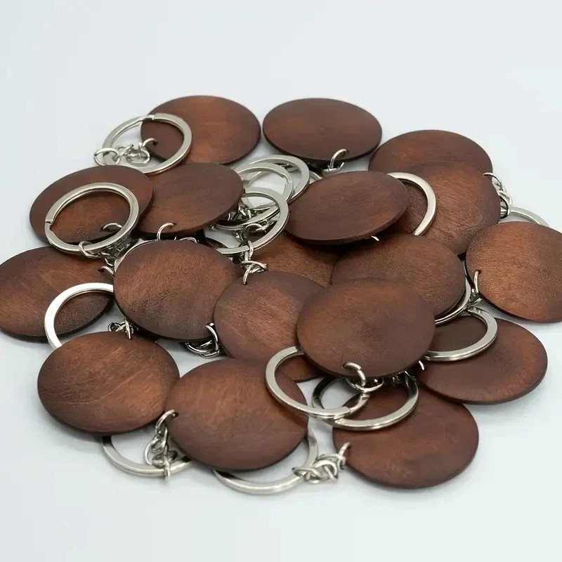 10Pcs Wooden Keychains Vintage - Wood Ring Blank review and price