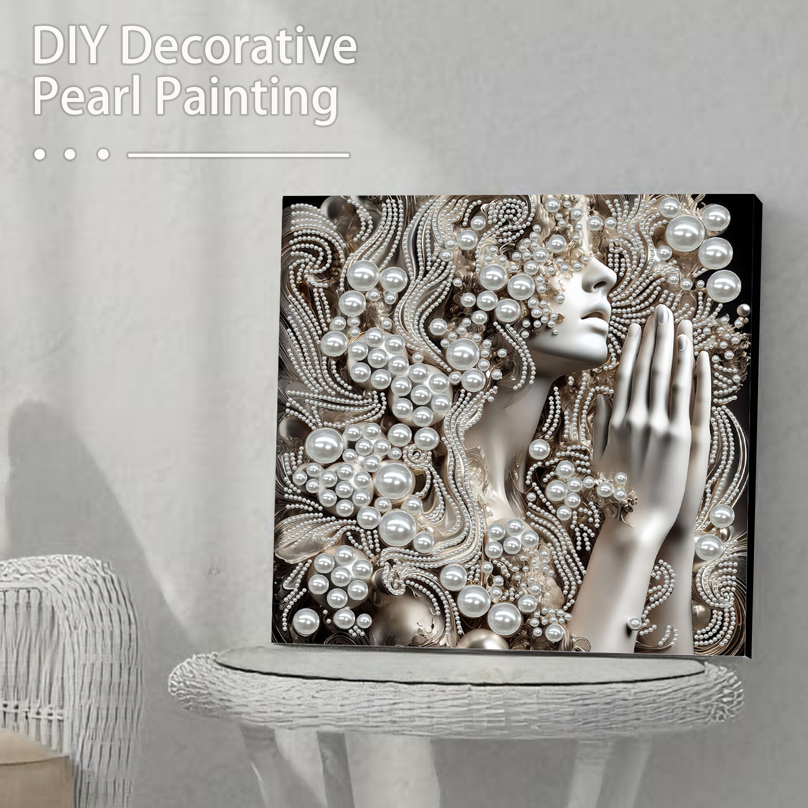 DIY Ladies Pearl Painting Art  - Resin Craft For Beginners review and price