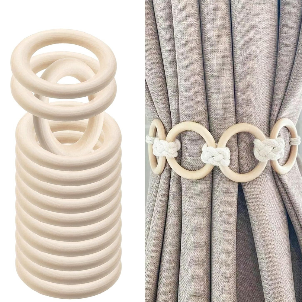 20PCS Wooden Rings for Craft 5 - Wood Ring Blank review and price