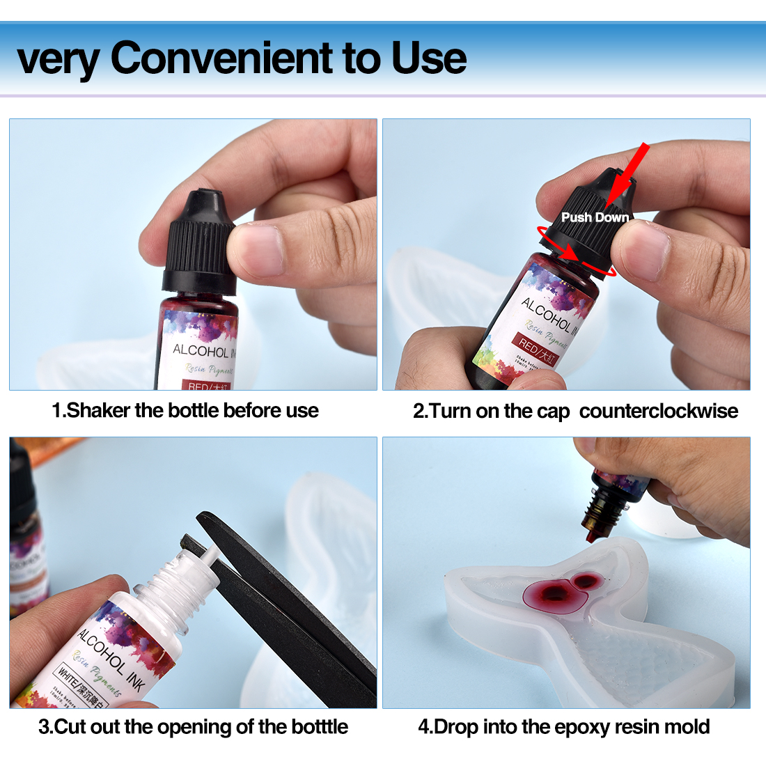 10ML Art Ink Alcohol Resin Pig - Resin Dye Alcohol review and price
