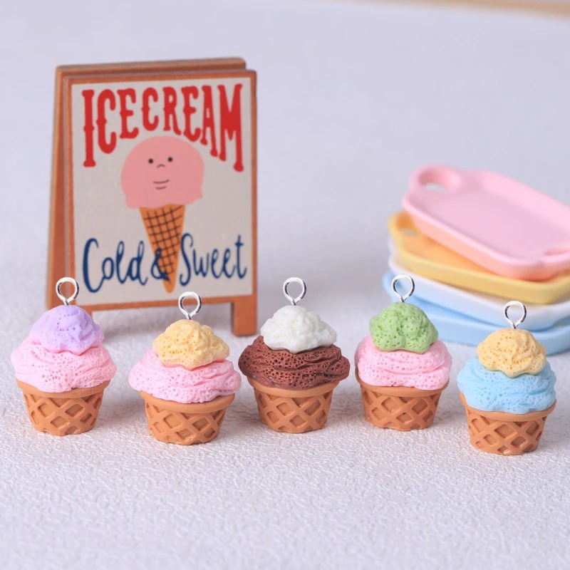 10Pcs Adorable 3D Simulated Ic - Resin Crafts Diy review and price