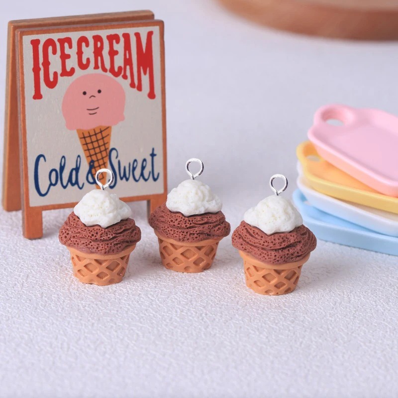 10Pcs Adorable 3D Simulated Ic - Resin Crafts Diy review and price