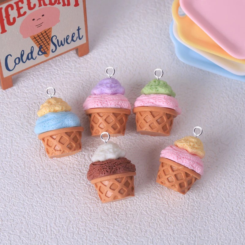 10Pcs Adorable 3D Simulated Ic - Resin Crafts Diy review and price