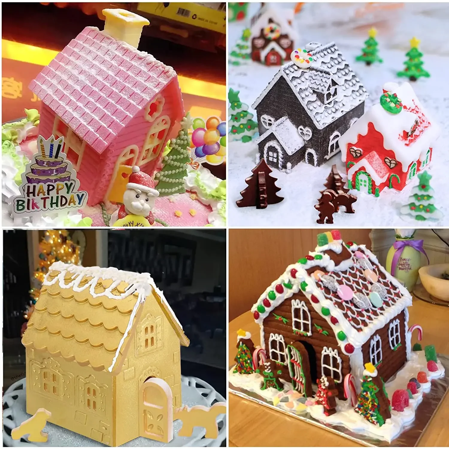 Christmas House Building block - Silicone Mold Tray review and price