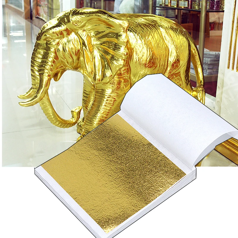 Aomily 9x9cm 100 Sheets Practi - Gold Foil Flakes review and price