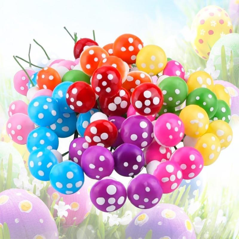 10-80PCS Mini Color Mushroom D - Terrarium Moss Art review and price