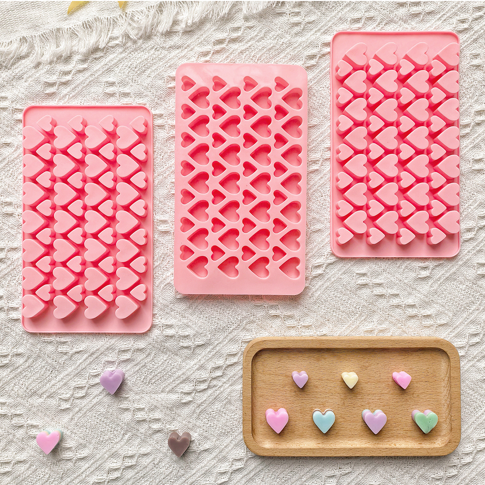 56 cavity size heart-shaped ch - Silicone Mold Tray review and price
