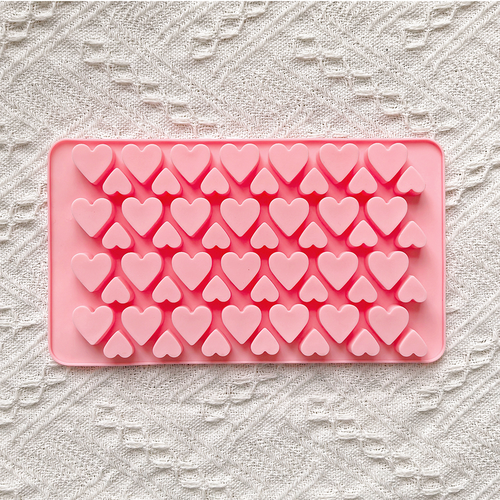 56 cavity size heart-shaped ch - Silicone Mold Tray review and price