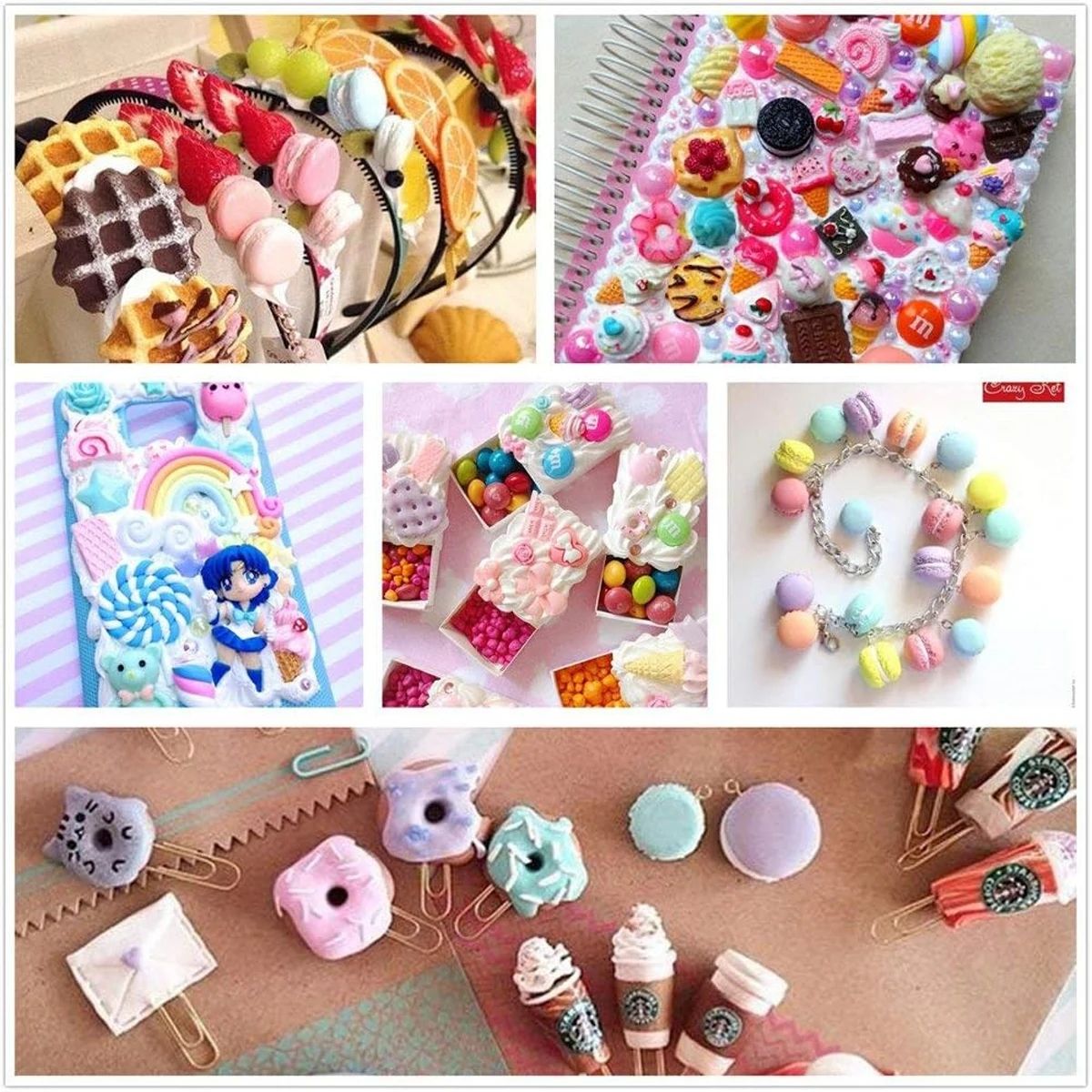 30pcs Random Candy Slime Charm - Crafting Resin review and price