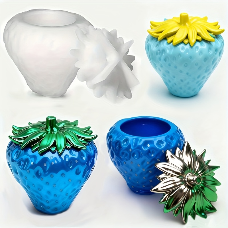 1 piece of strawberry can resi - Resin Craft Ideas review and price