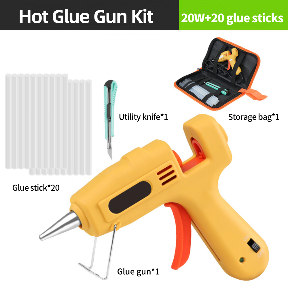 Hot Glue Gun Kit 20W Mini DIY  - Heat Gun Small review and price