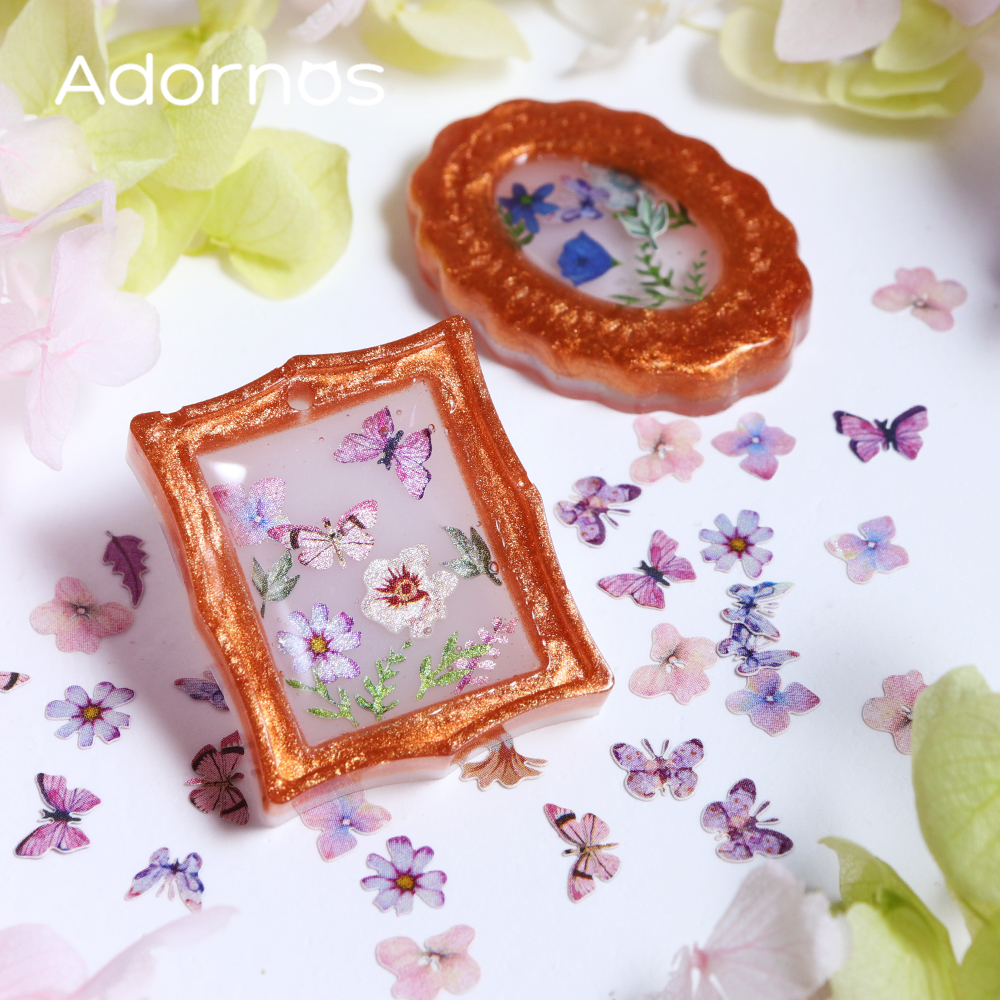 180pcs/box Wood Pulp Flowers C - Flower Preservation Resin review and price